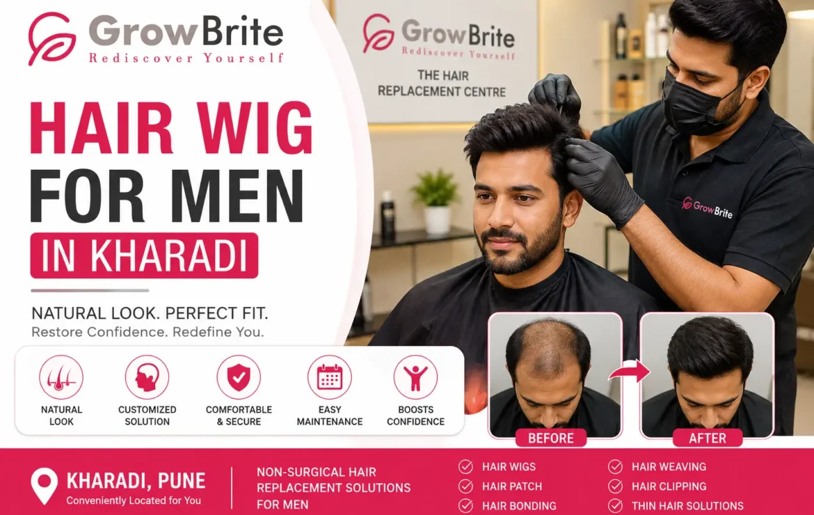 Hair Wig for Men in Kharadi: Natural-Looking Hair Replacement Solutions