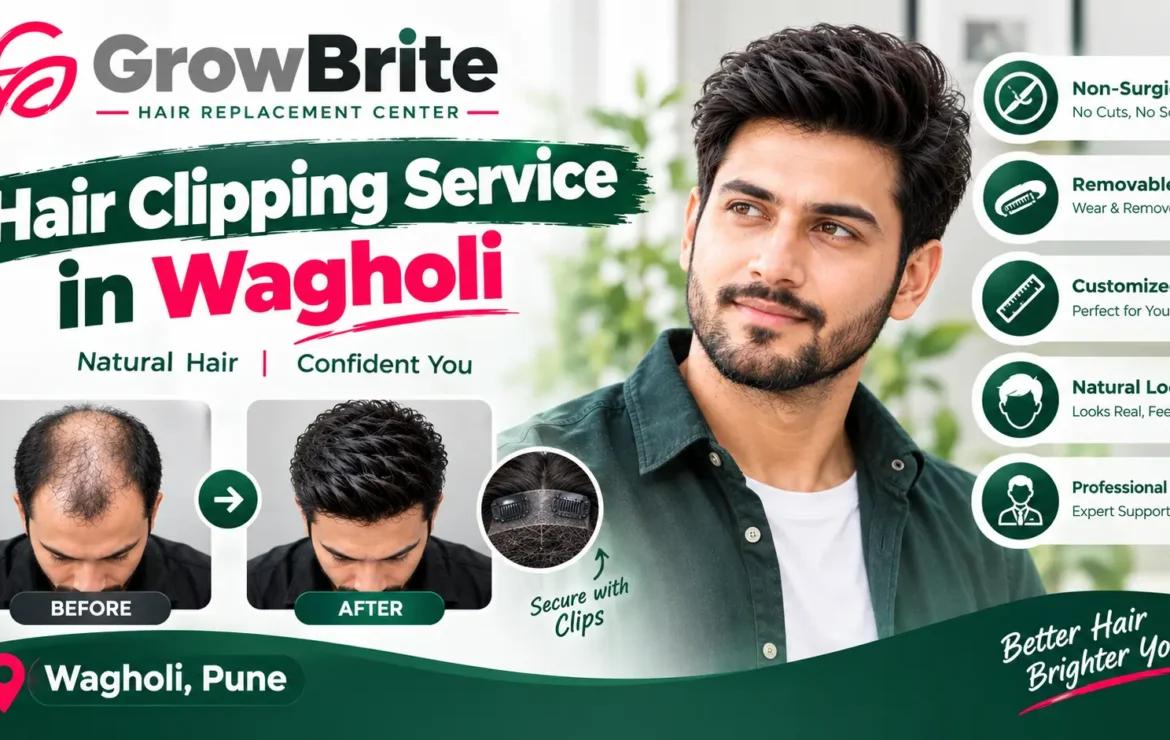Hair Clipping Service in Wagholi – Complete Guide to Hair Clipping & Hair Replacement