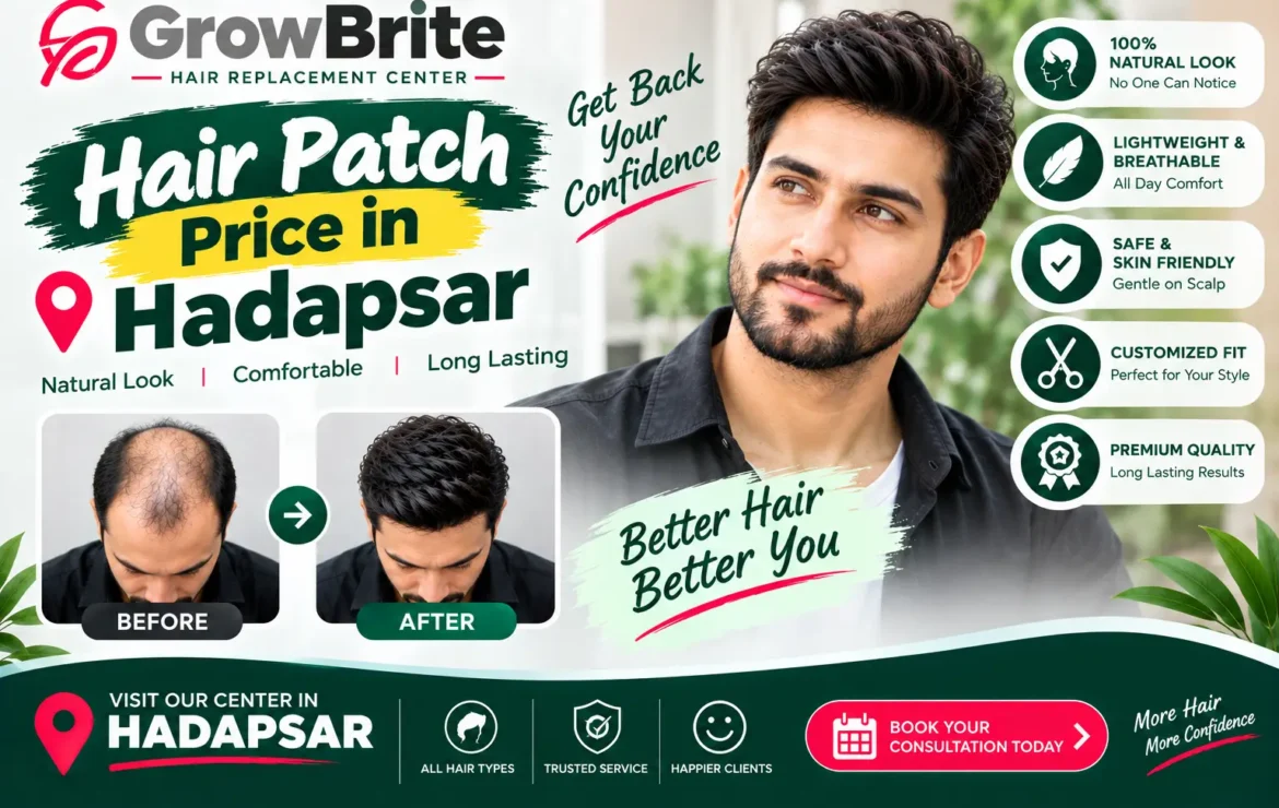 Hair Patch Price in Hadapsar – Complete Cost, Types & Buying Guide