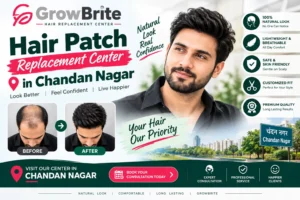 Hair Patch Replacement Center in Chandan Nagar – Customized & Natural-Looking Hair Replacement