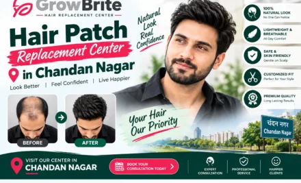 Hair Patch Replacement Center in Chandan Nagar – Customized & Natural-Looking Hair Replacement