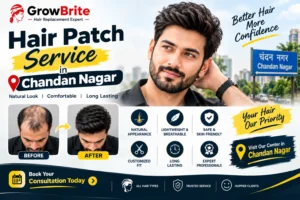 Hair Patch Service in Chandan Nagar: A Complete Guide to Natural-Looking Hair Replacement