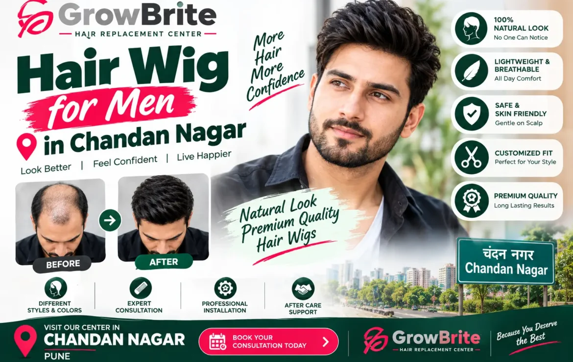 Hair Wig for Men in Chandan Nagar – Natural-Looking Wigs & Hair Replacement Guide