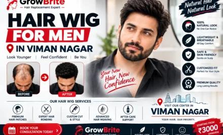 Hair Wig for Men in Viman Nagar: How to Choose a Natural-Looking Hair System