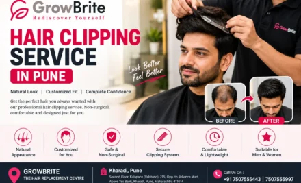 Hair Clipping Service in Pune | GrowBrite