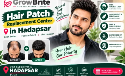 Hair Patch Replacement Center in Hadapsar – Complete Guide to Natural-Looking Hair Replacement