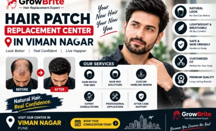 Hair Patch Replacement Center in Viman Nagar: Complete Guide to Hair Replacement & Maintenance