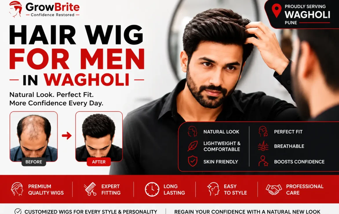 Hair Wig for Men in Wagholi: Complete Guide to Types, Cost, Customization & Maintenance